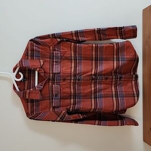 Patagonina Flannel Plaid Shirt, Size: XS